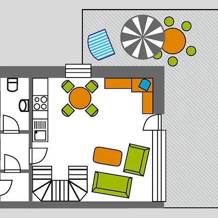 Holiday home Roter Apfel Boldixum